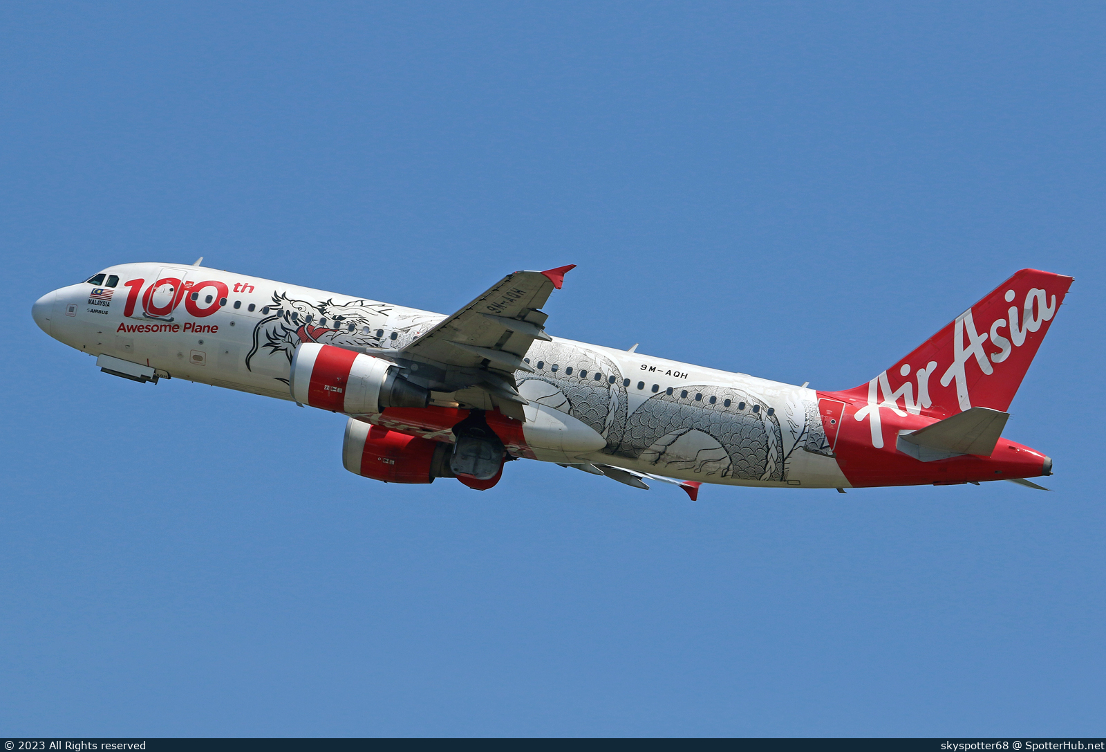 Photo of 9M-AQH - Airbus A320-216 operated by AirAsia