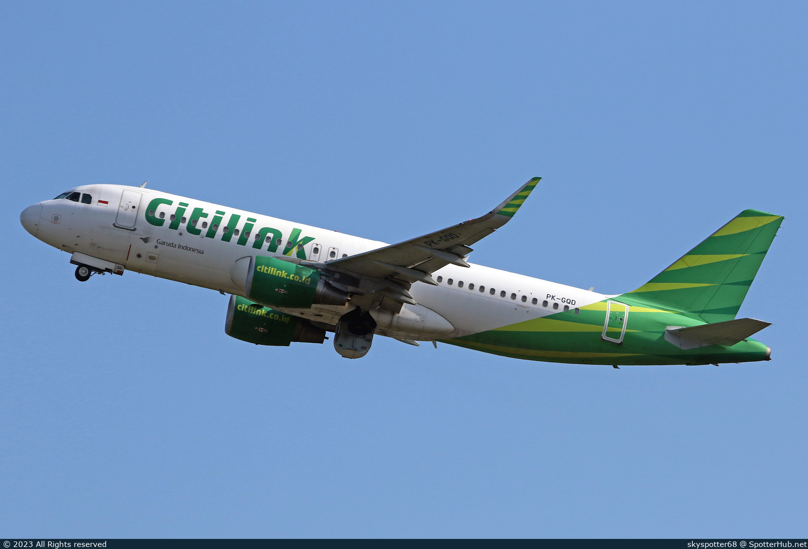 Photo of PK-GQD - Airbus A320-214 operated by Citilink