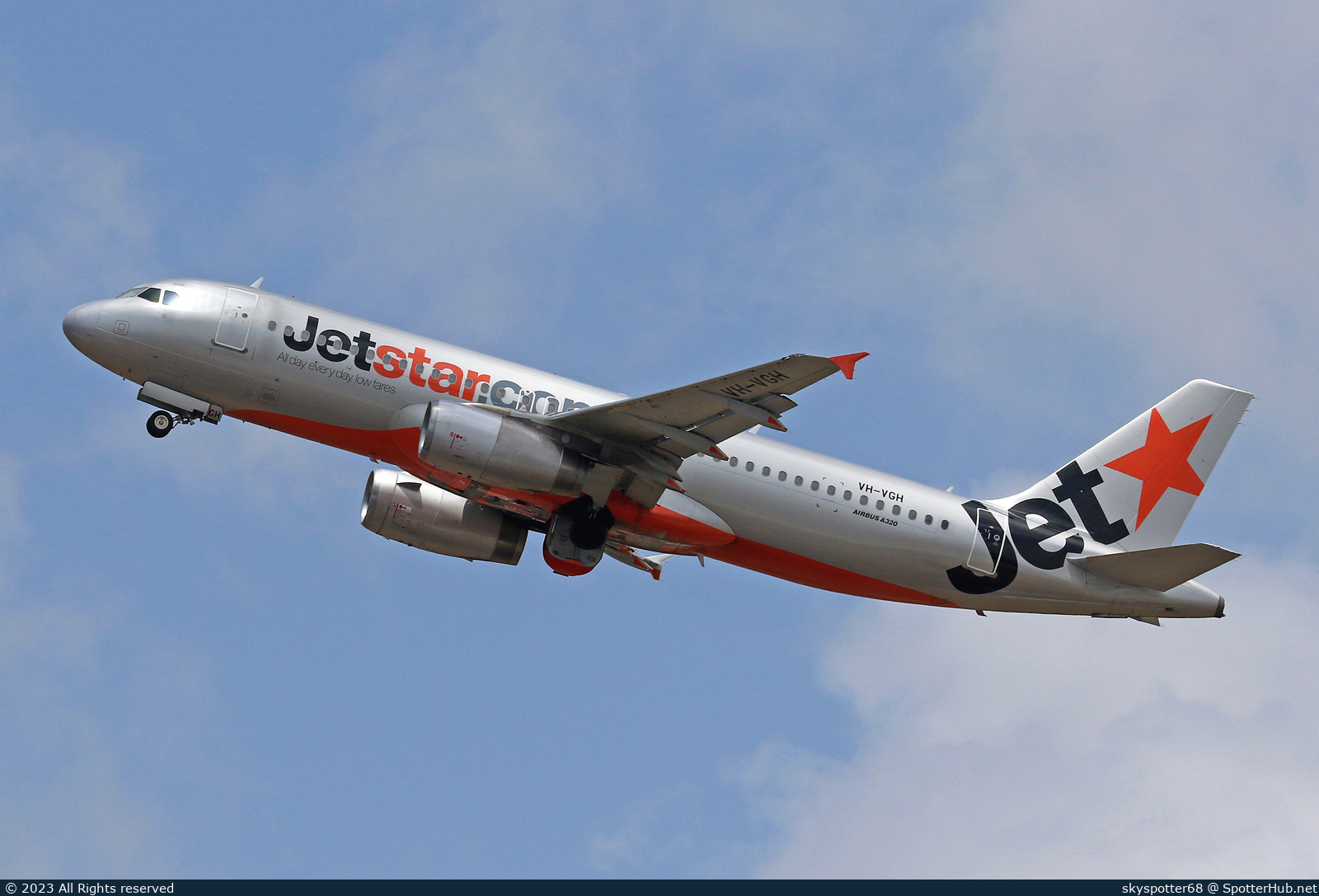 Photo of VH-VGH - Airbus A320-232 operated by Jetstar Airways