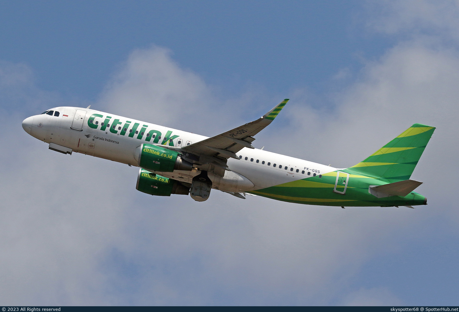 Photo of PK-GQS - Airbus A320-214 operated by Citilink