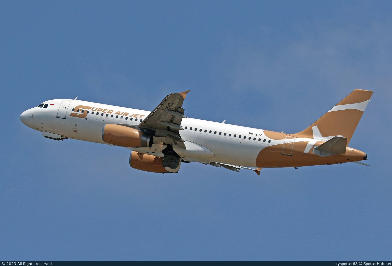 Photo of PK-STC - Airbus A320-232 operated by Super Air Jet
