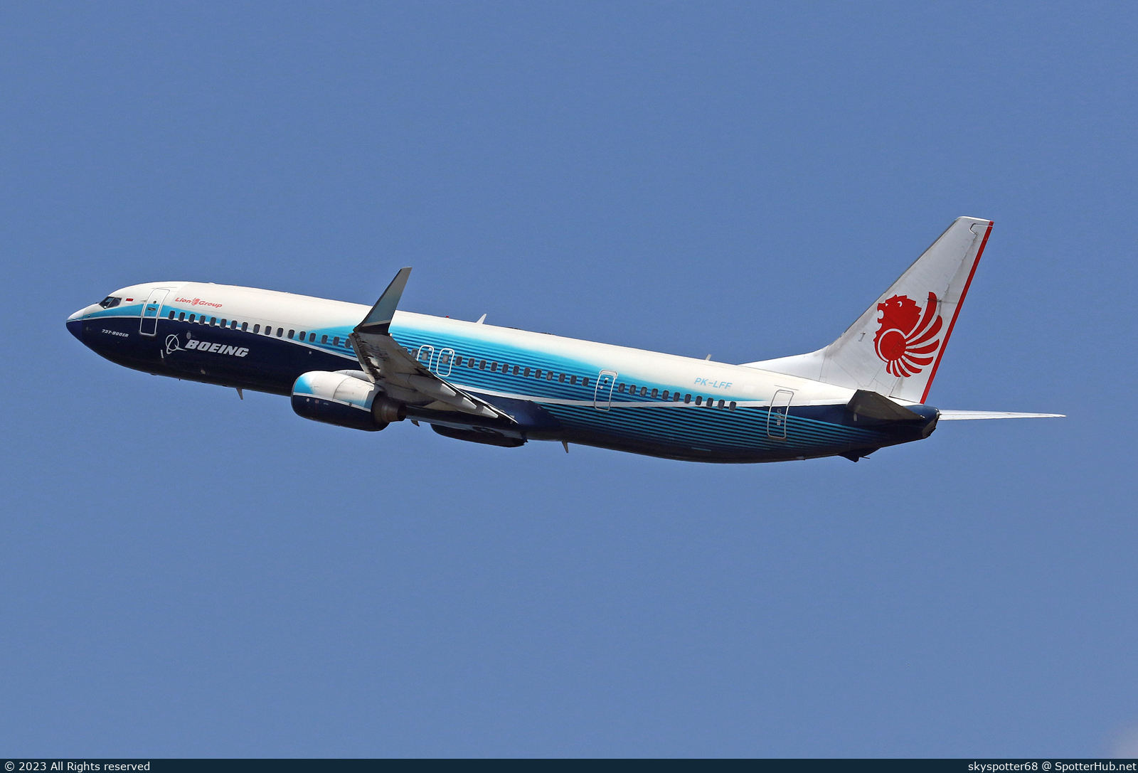 Photo of PK-LFF - Boeing 737-9GP(ER) operated by Lion Air