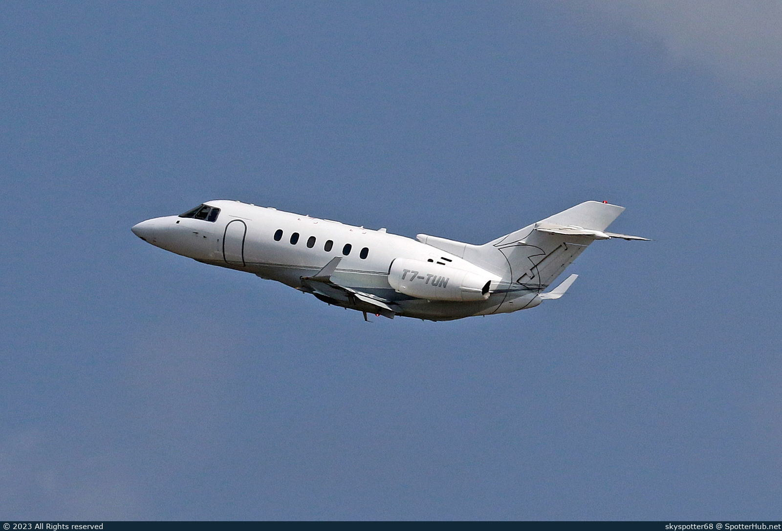 Photo of T7-TUN - Hawker Beechcraft 850XP operated by Lira Aviation