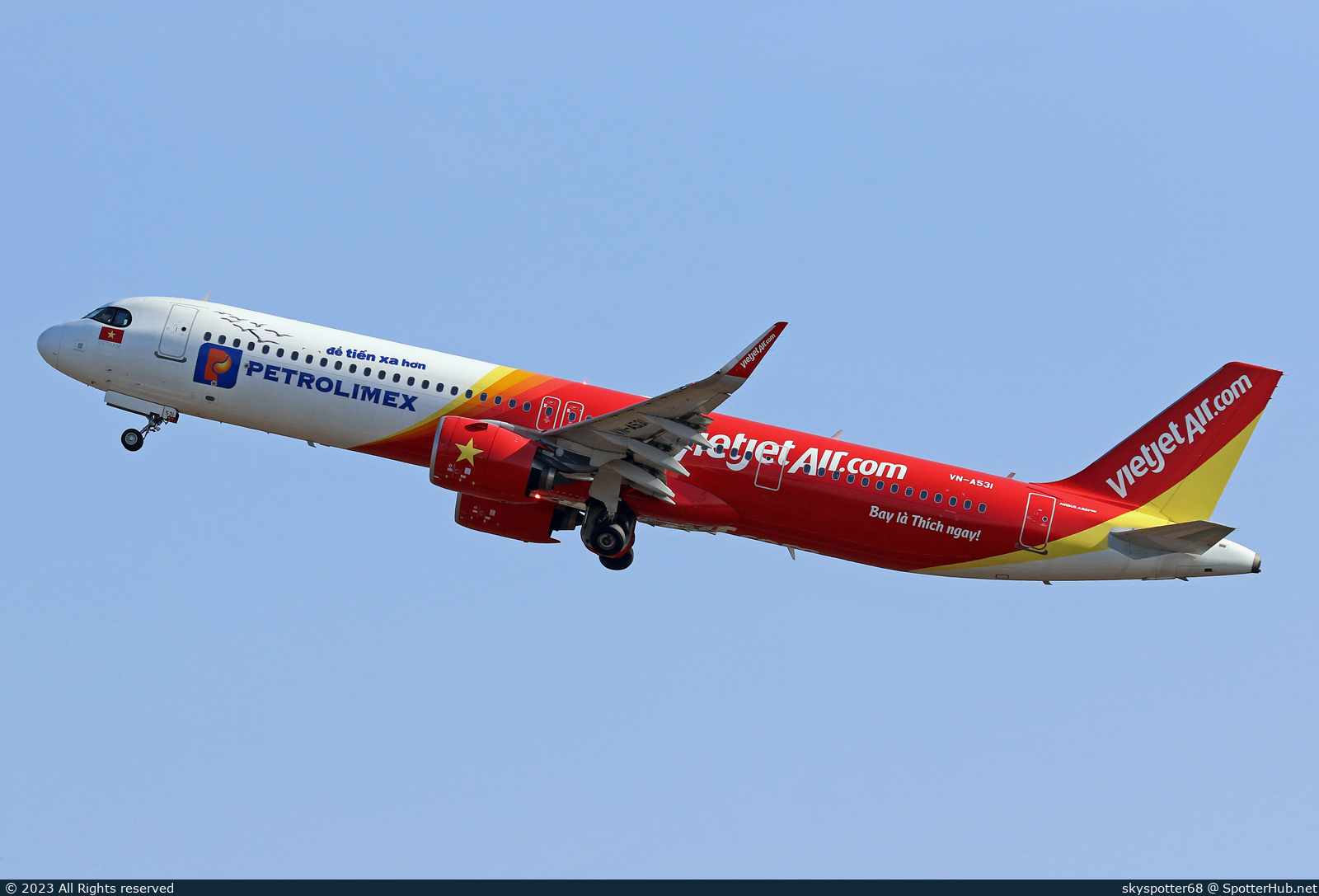 Photo of VN-A531 - Airbus A321-271NX operated by VietJet Air