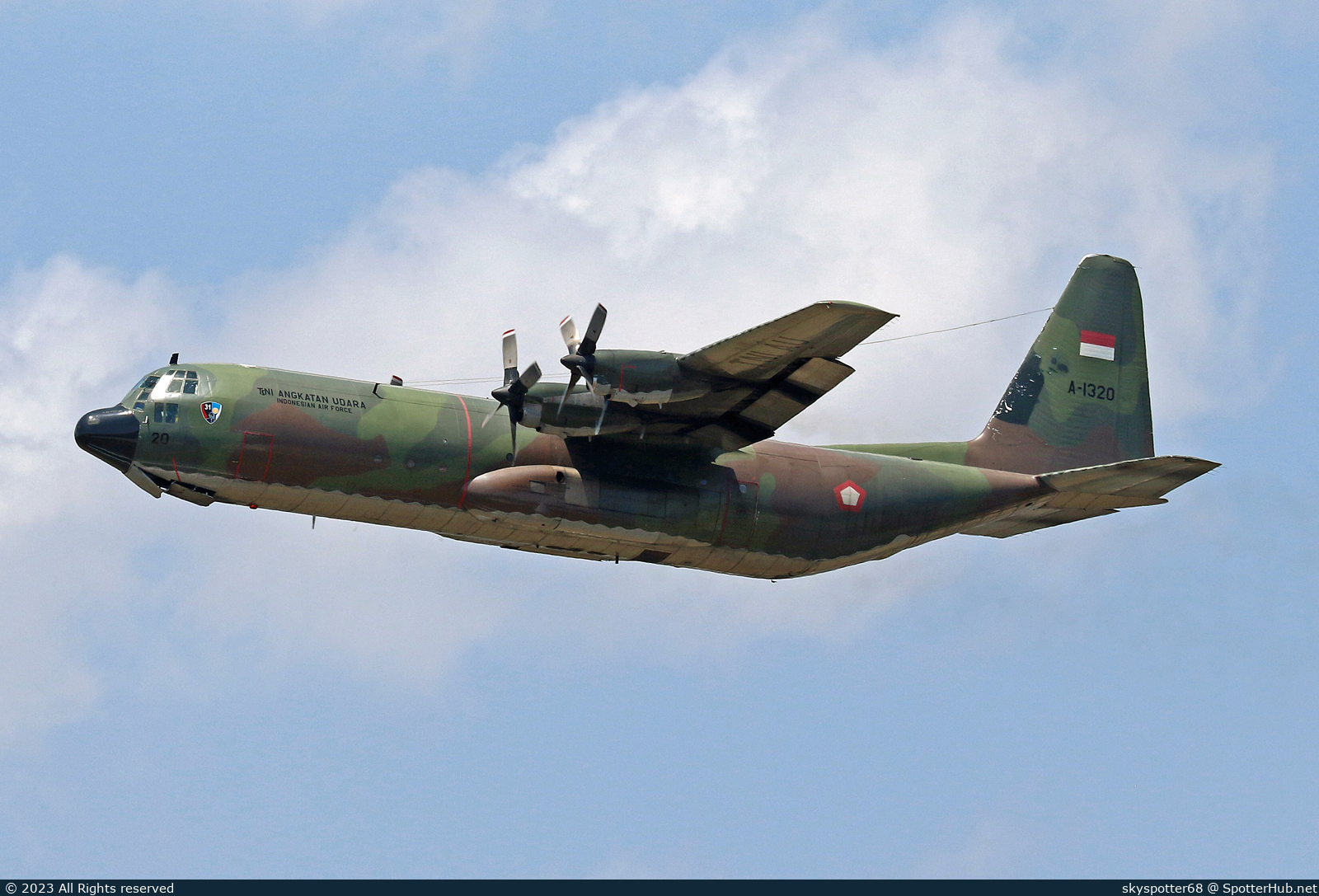 Photo of A-1320 - Lockheed C-130H-30 Hercules operated by Indonesian Air Force