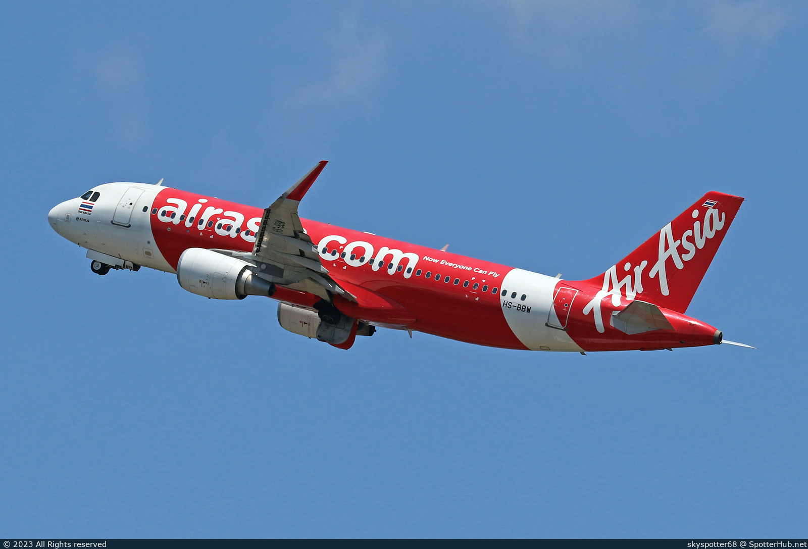 Photo of HS-BBW - Airbus A320-216 operated by Thai AirAsia