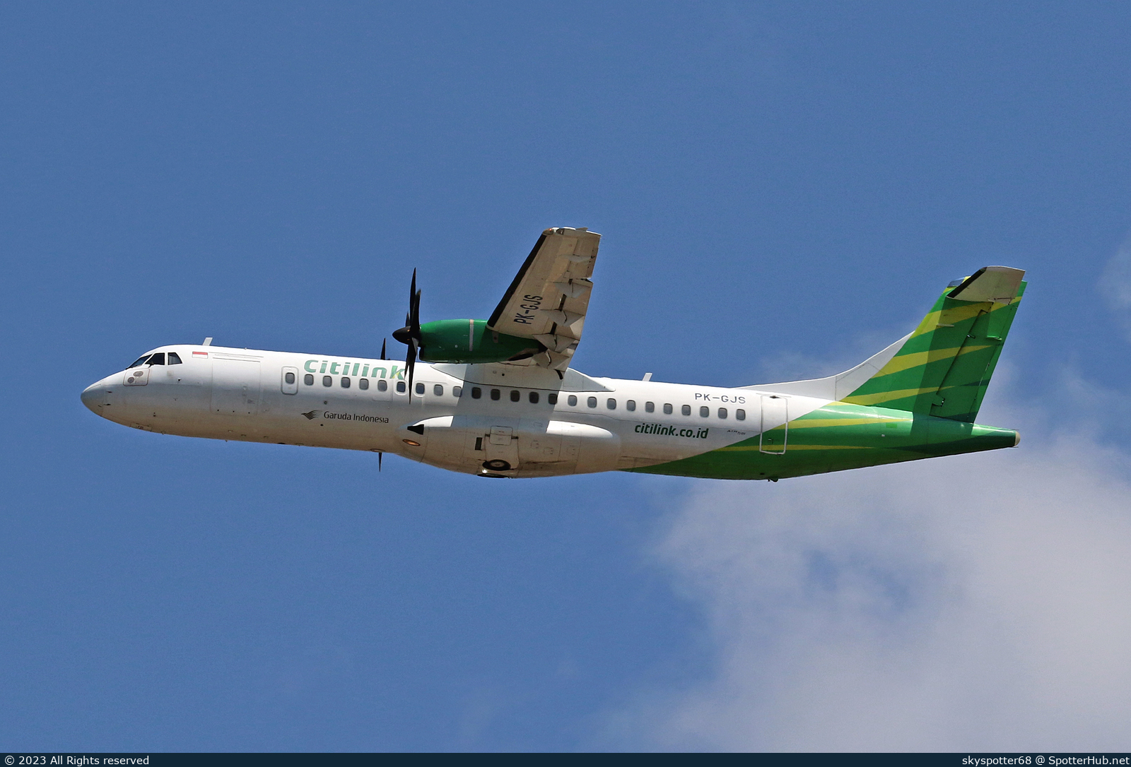 Photo of PK-GJS - ATR 72-600 operated by Citilink