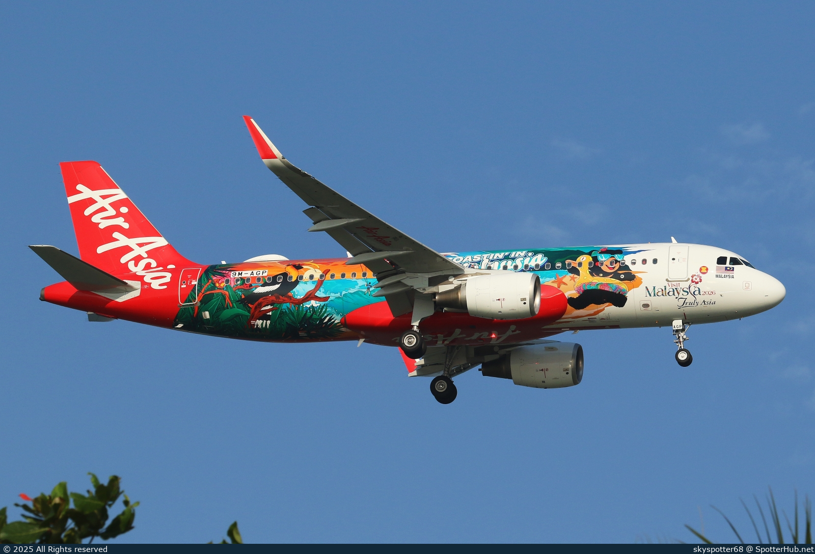 Photo of 9M-AGP - Airbus A320-216 operated by AirAsia