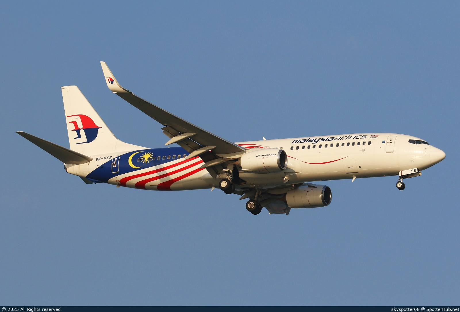 Photo of 9M-MSB - Boeing 737-8H6 operated by Malaysia Airlines