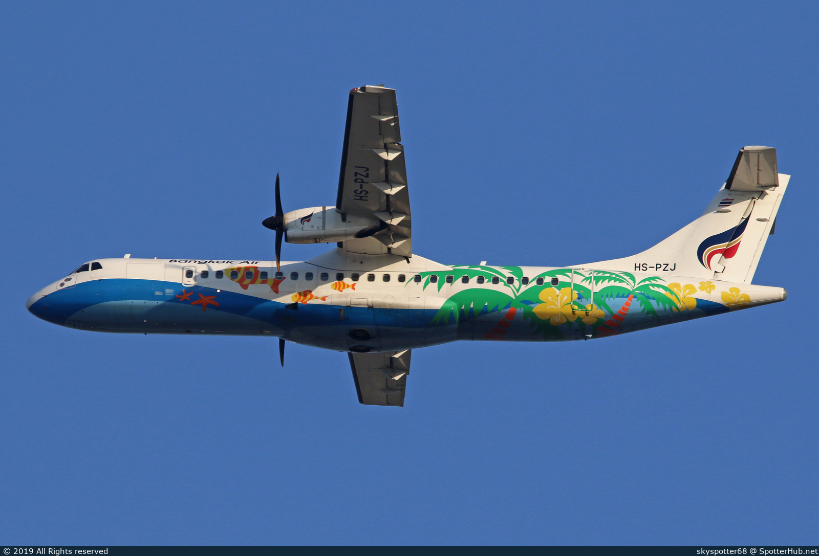 Photo of HS-PZJ - ATR 72-600 operated by Bangkok Airways