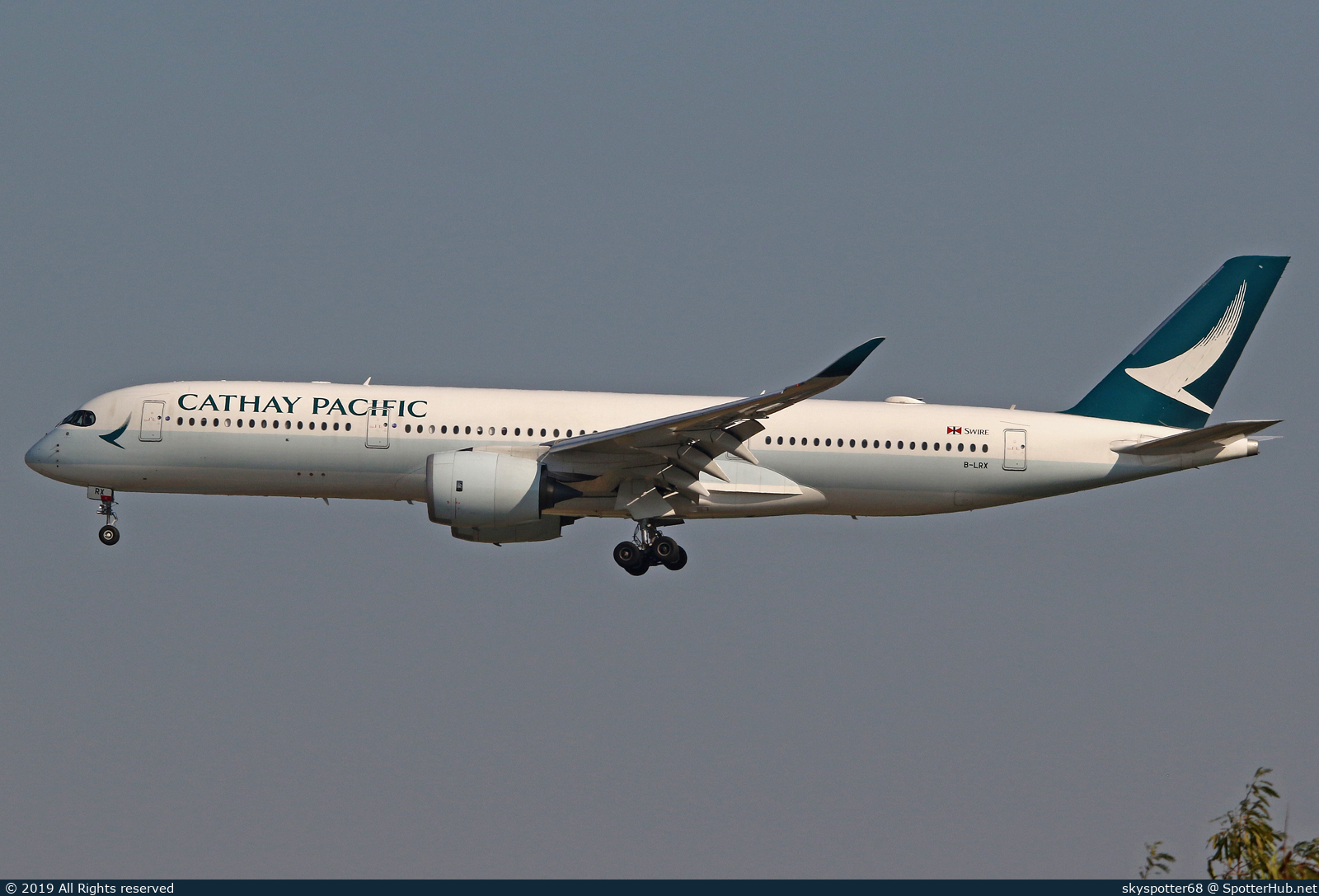 Photo of B-LRX - Airbus A350-941 operated by Cathay Pacific Airways