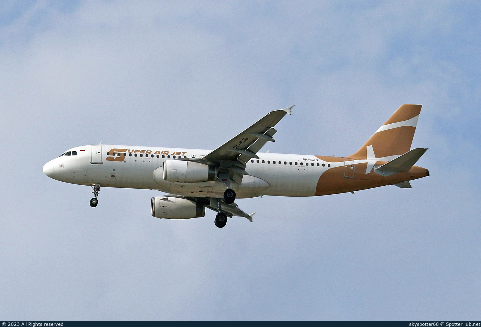 Photo of PK-SJQ - Airbus A320-232 operated by Super Air Jet