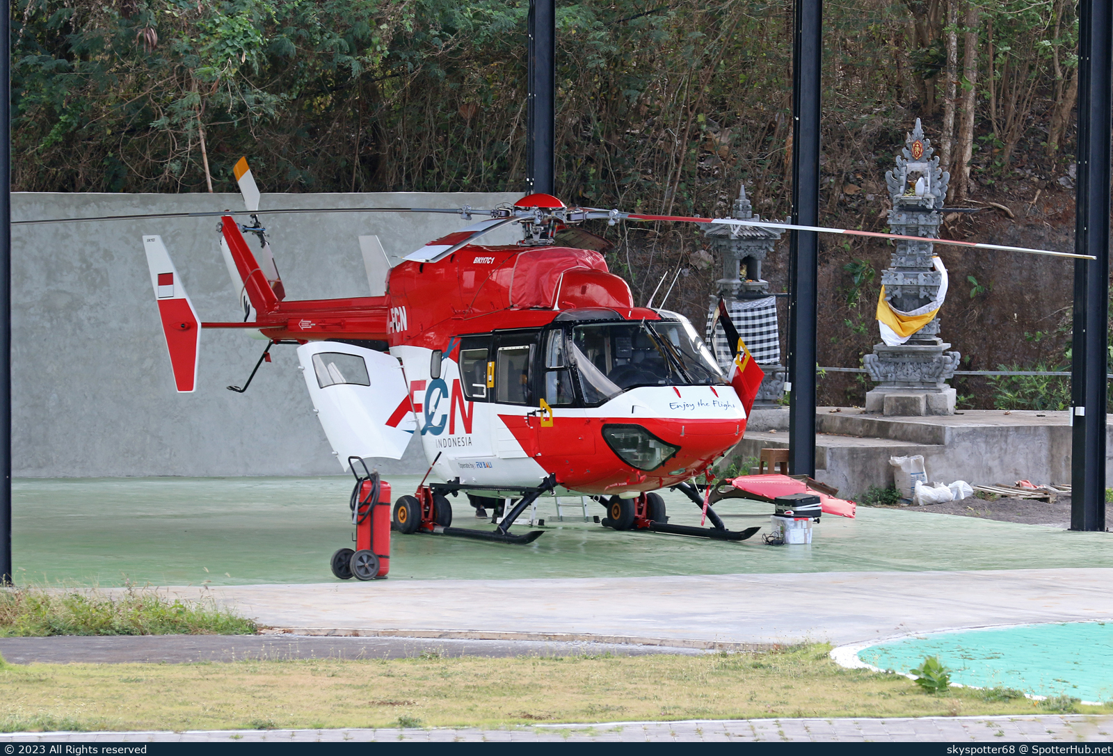 Photo of PK-FCN - Indonesian Aerospace NBK 117 C-1 [MBB BK 117] operated by FCN Indonesia (opb Fly Bali)