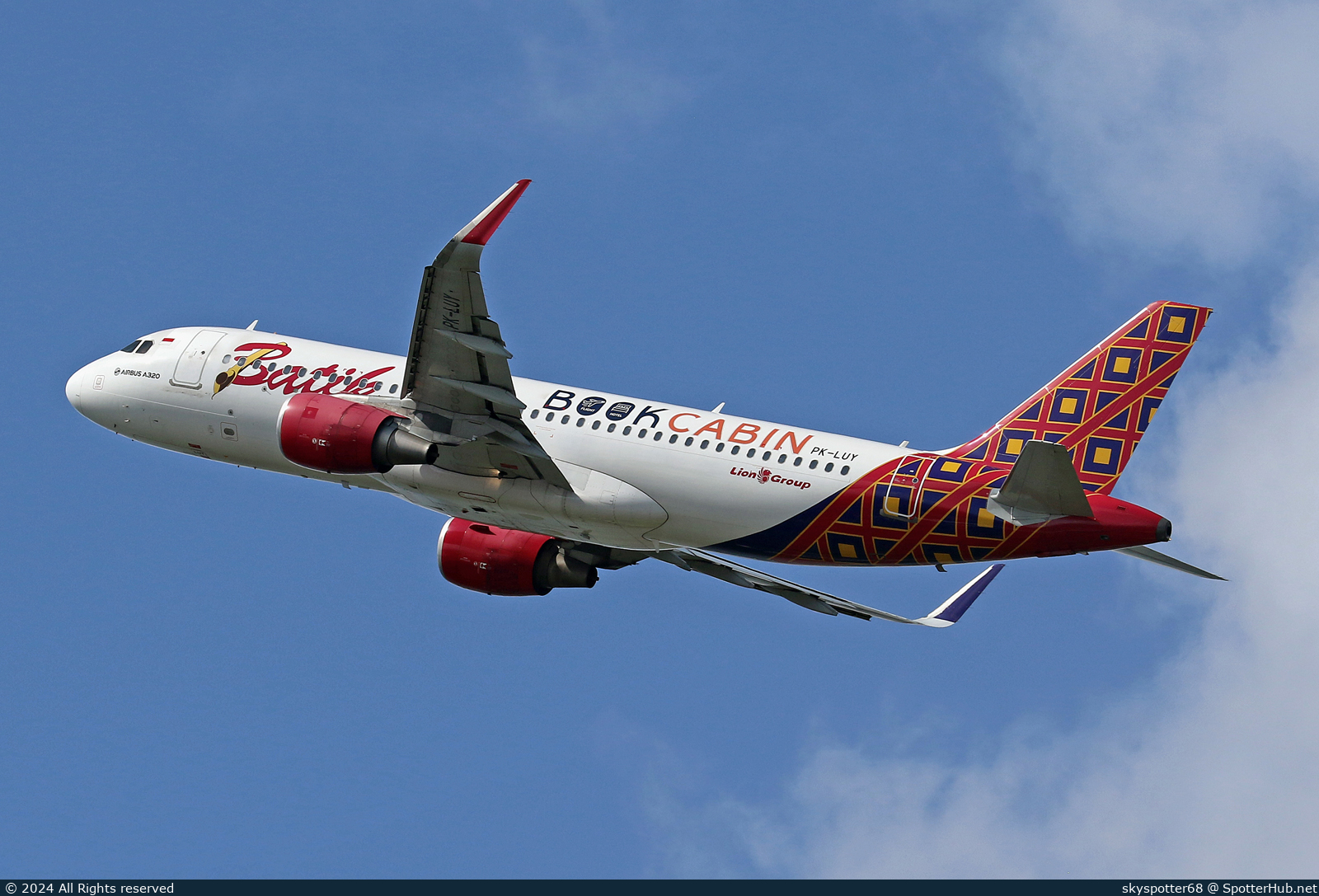 Photo of PK-LUY - Airbus A320-214 operated by Batik Air