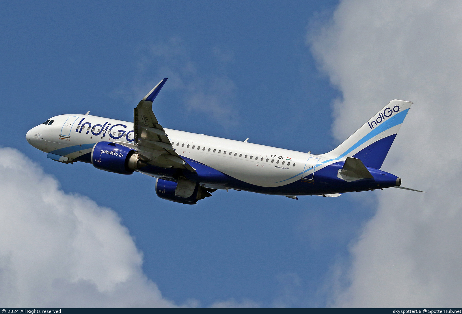 Photo of VT-IQV - Airbus A320-251N operated by IndiGo