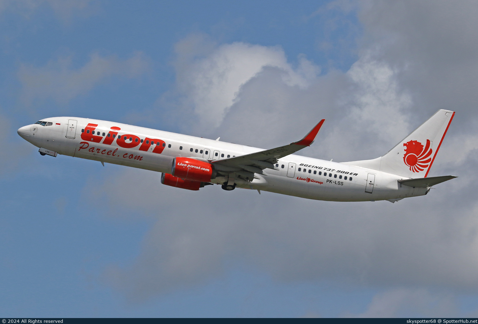 Photo of PK-LSS - Boeing 737-9LF(ER) operated by Lion Air