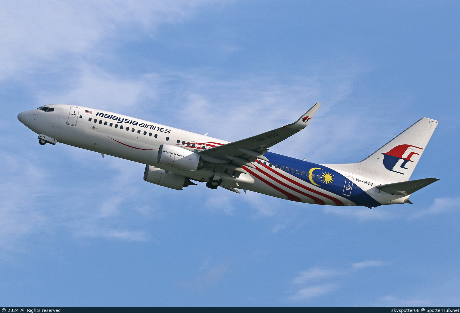 Photo of 9M-MSG - Boeing 737-8H6 operated by Malaysia Airlines