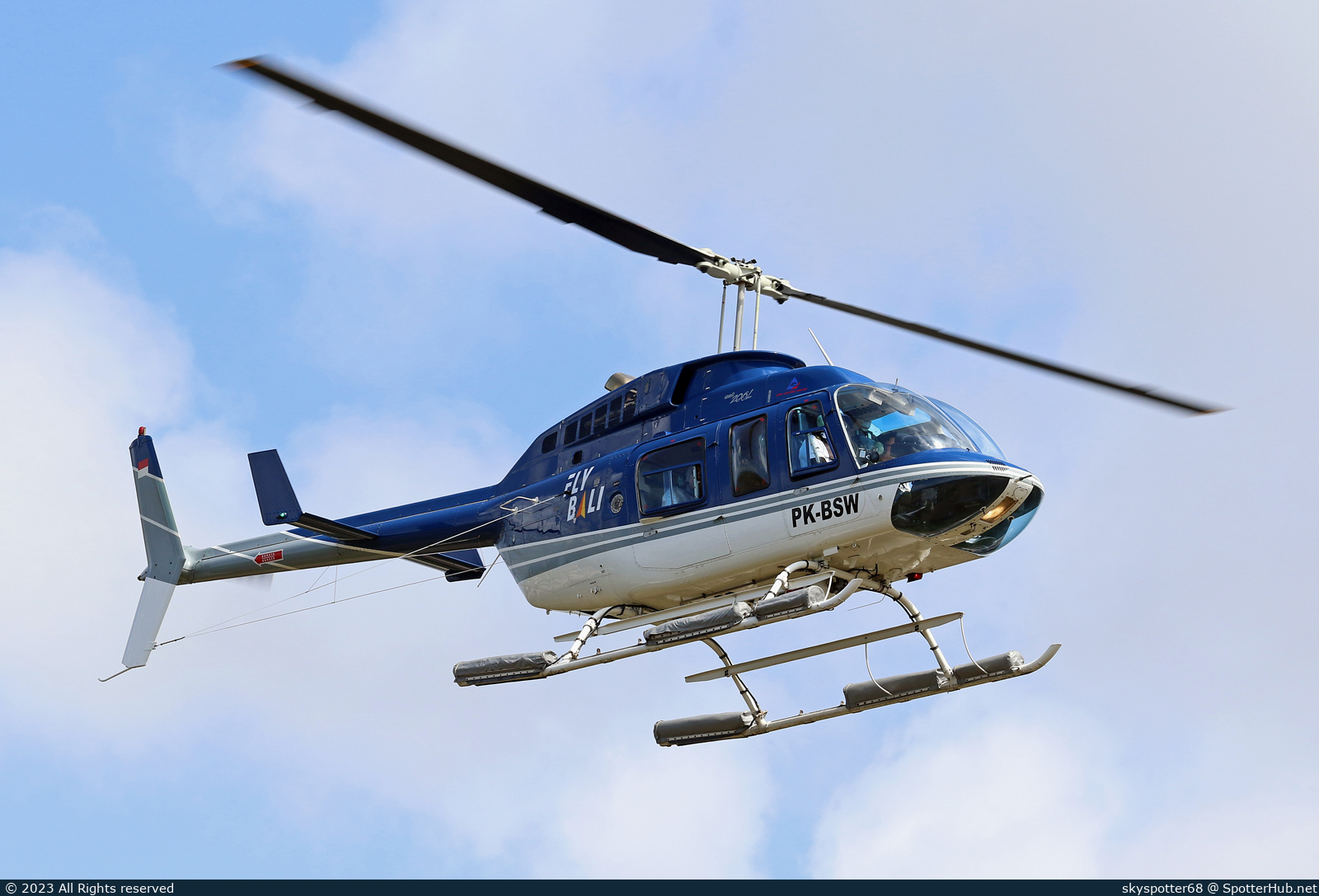Photo of PK-BSW - Bell 206L-4 LongRanger IV operated by Fly Bali