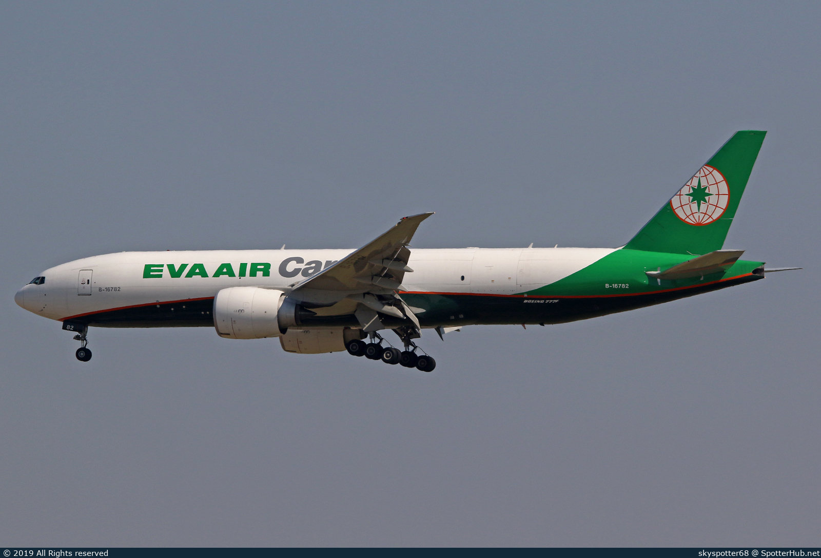 Photo of B-16782 - Boeing 777-F5E operated by EVA Air Cargo