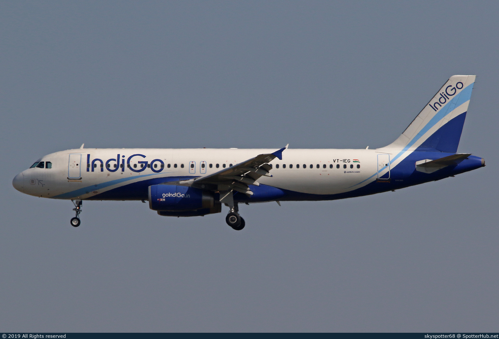 Photo of VT-IEG - Airbus A320-232 operated by IndiGo