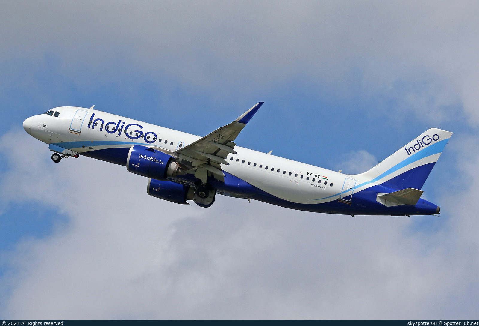 Photo of VT-IIV - Airbus A320-251N operated by IndiGo