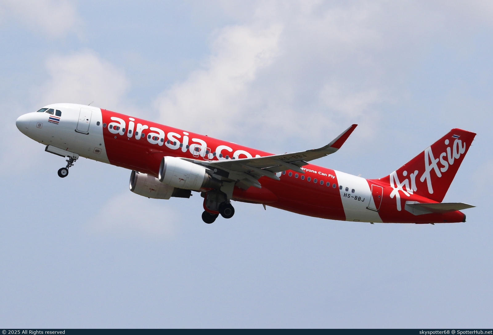 Photo of HS-BBJ - Airbus A320-216 operated by Thai AirAsia