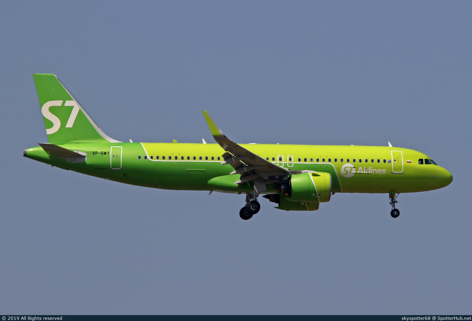 Photo of VP-BWT - Airbus A320-271N operated by S7 Airlines