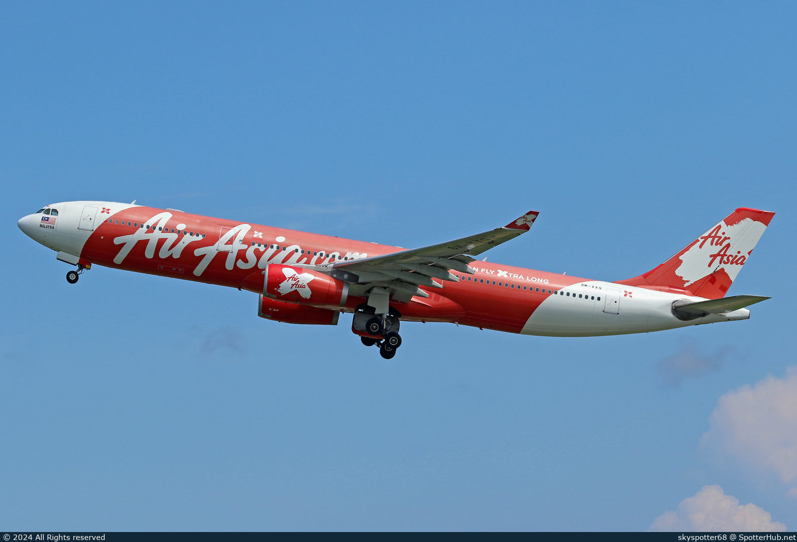 Photo of 9M-XXQ - Airbus A330-343 operated by AirAsia X