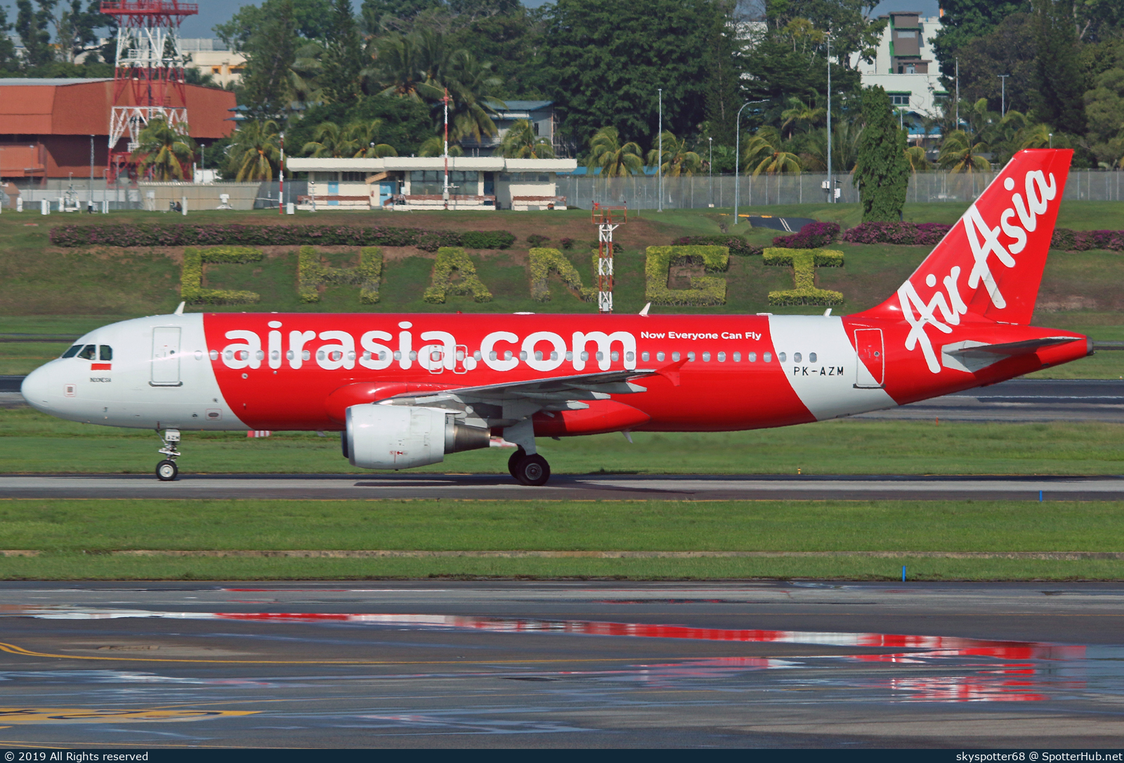 Photo of PK-AZM - Airbus A320-216 operated by Indonesia AirAsia