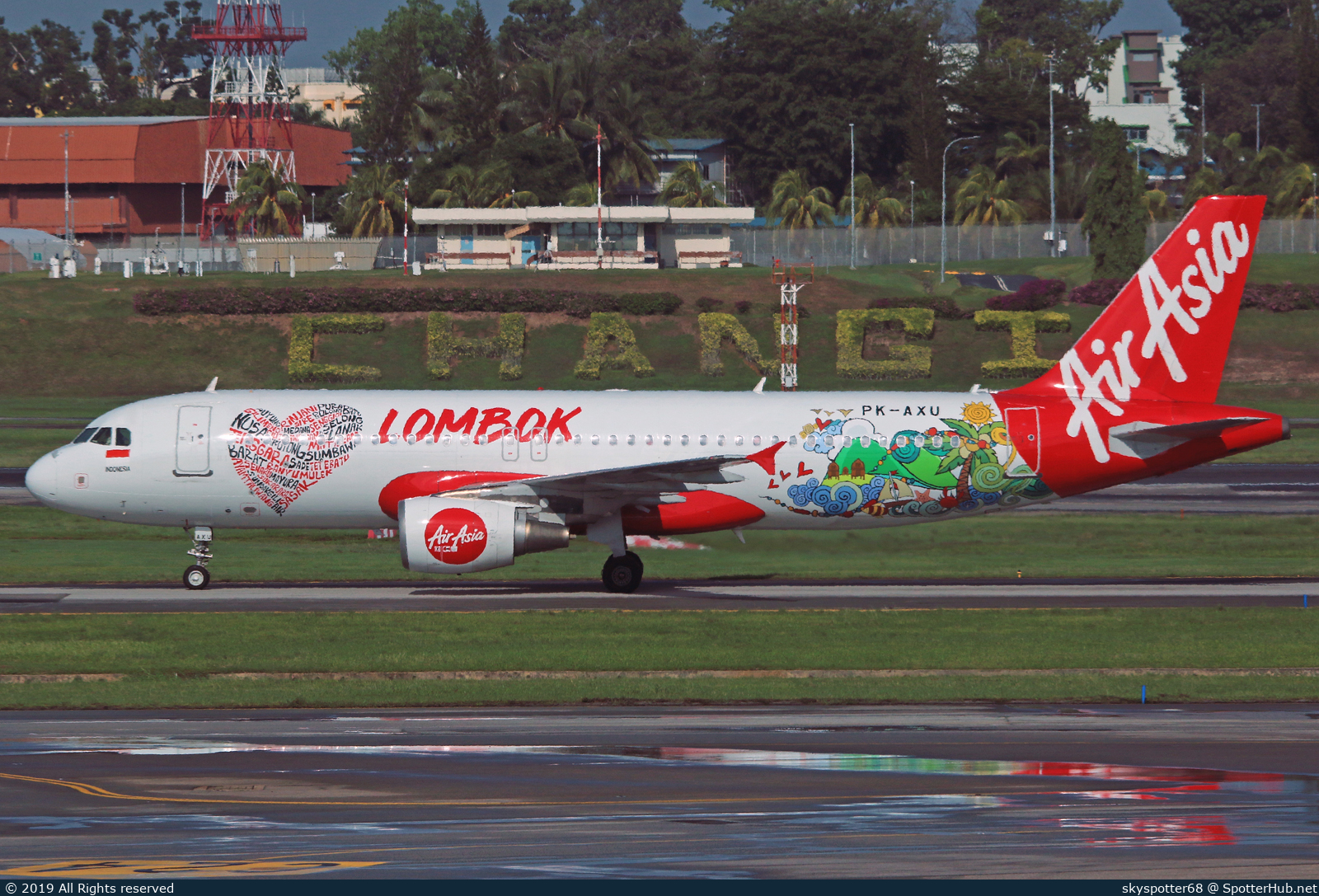 Photo of PK-AXU - Airbus A320-216 operated by Indonesia AirAsia