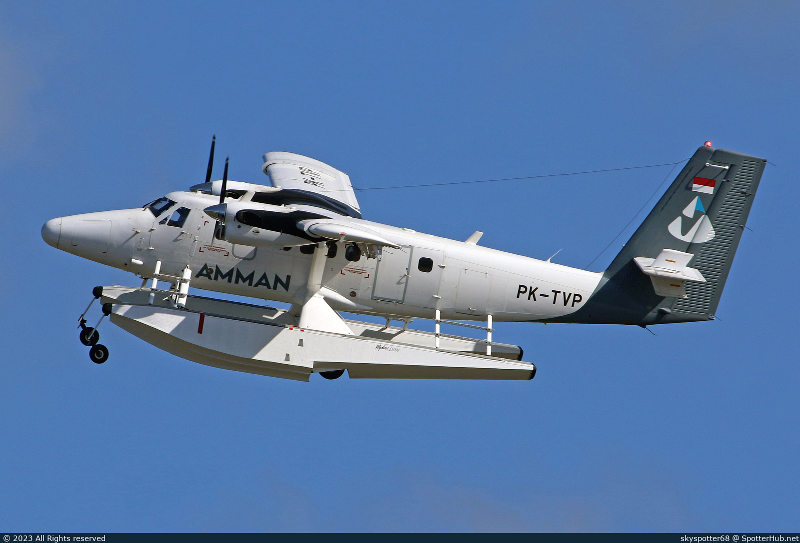 Photo of PK-TVP - Viking DHC-6-400 Twin Otter operated by Amman Mineral (opb Travira Air)
