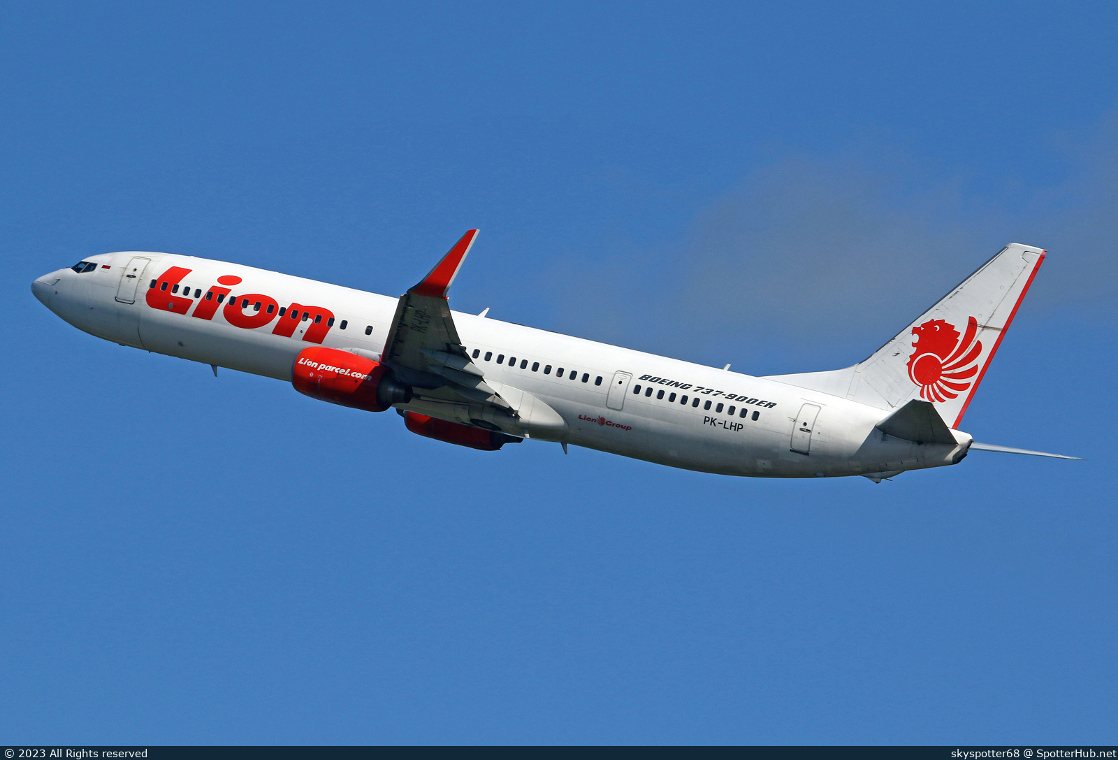 Photo of PK-LHP - Boeing 737-9GP(ER) operated by Lion Air