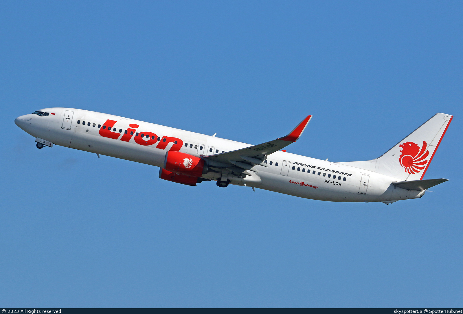 Photo of PK-LQR - Boeing 737-9GP(ER) operated by Lion Air