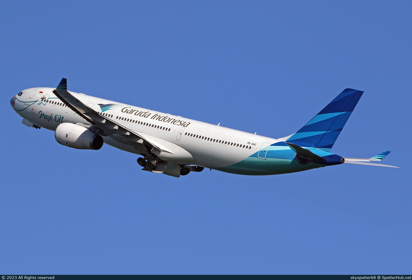 Photo of PK-GHC - Airbus A330-343 operated by Garuda Indonesia