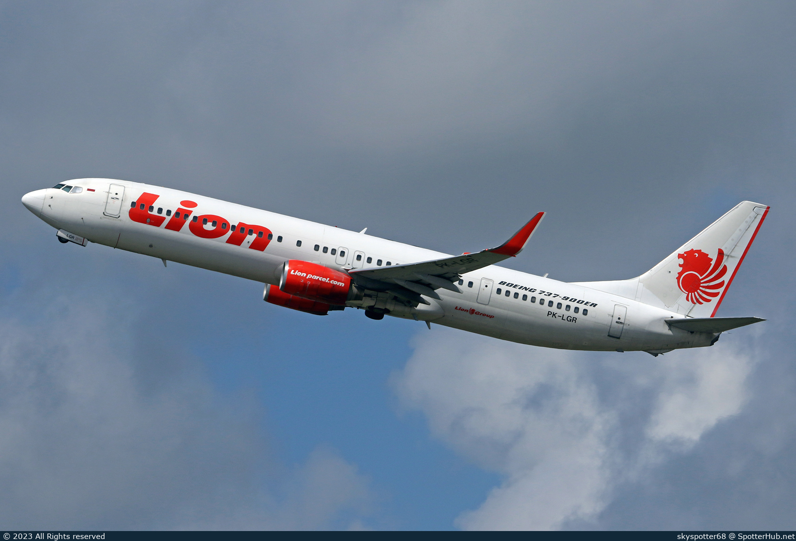 Photo of PK-LGR - Boeing 737-9GP(ER) operated by Lion Air