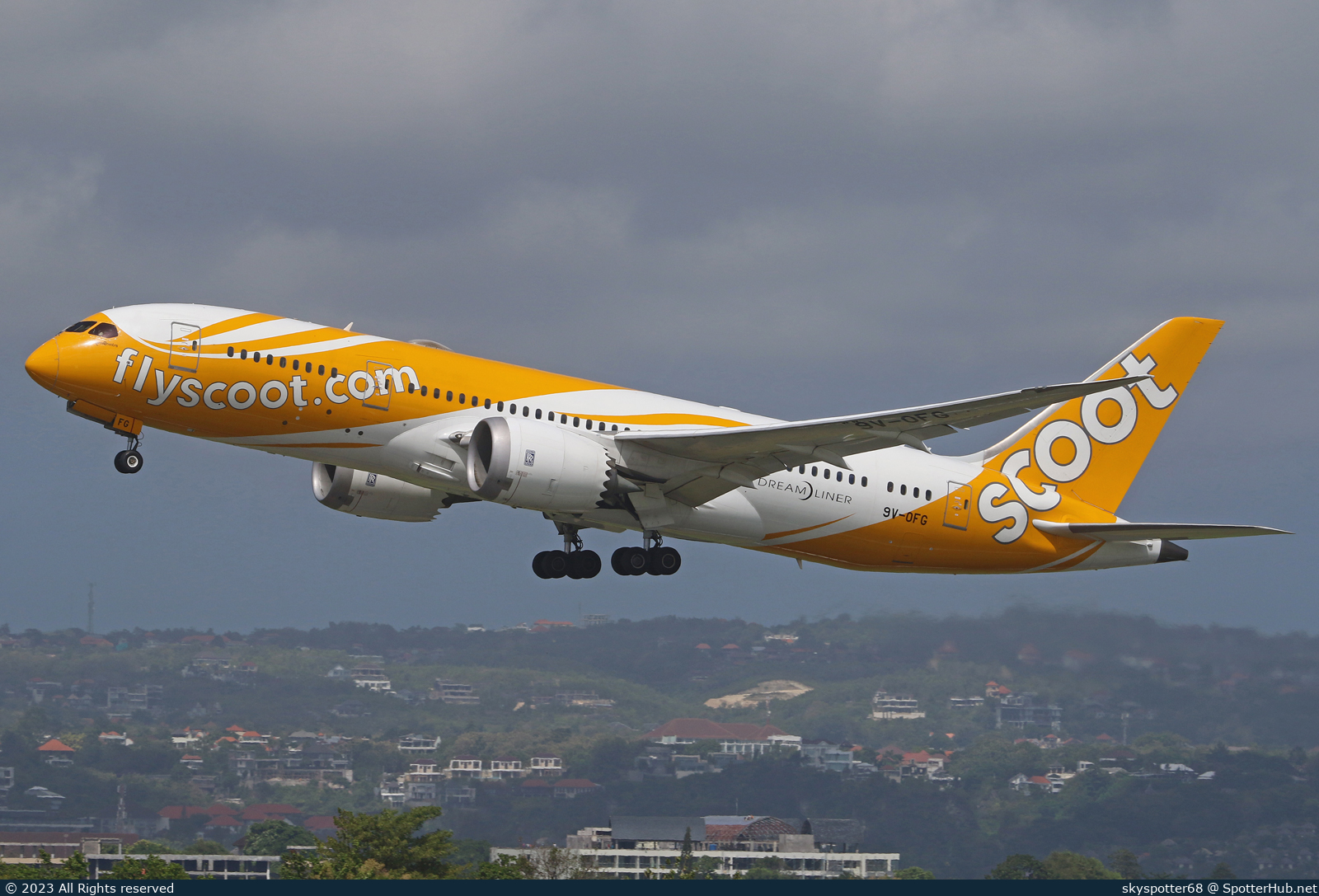 Photo of 9V-OFG - Boeing 787-8 Dreamliner operated by Scoot