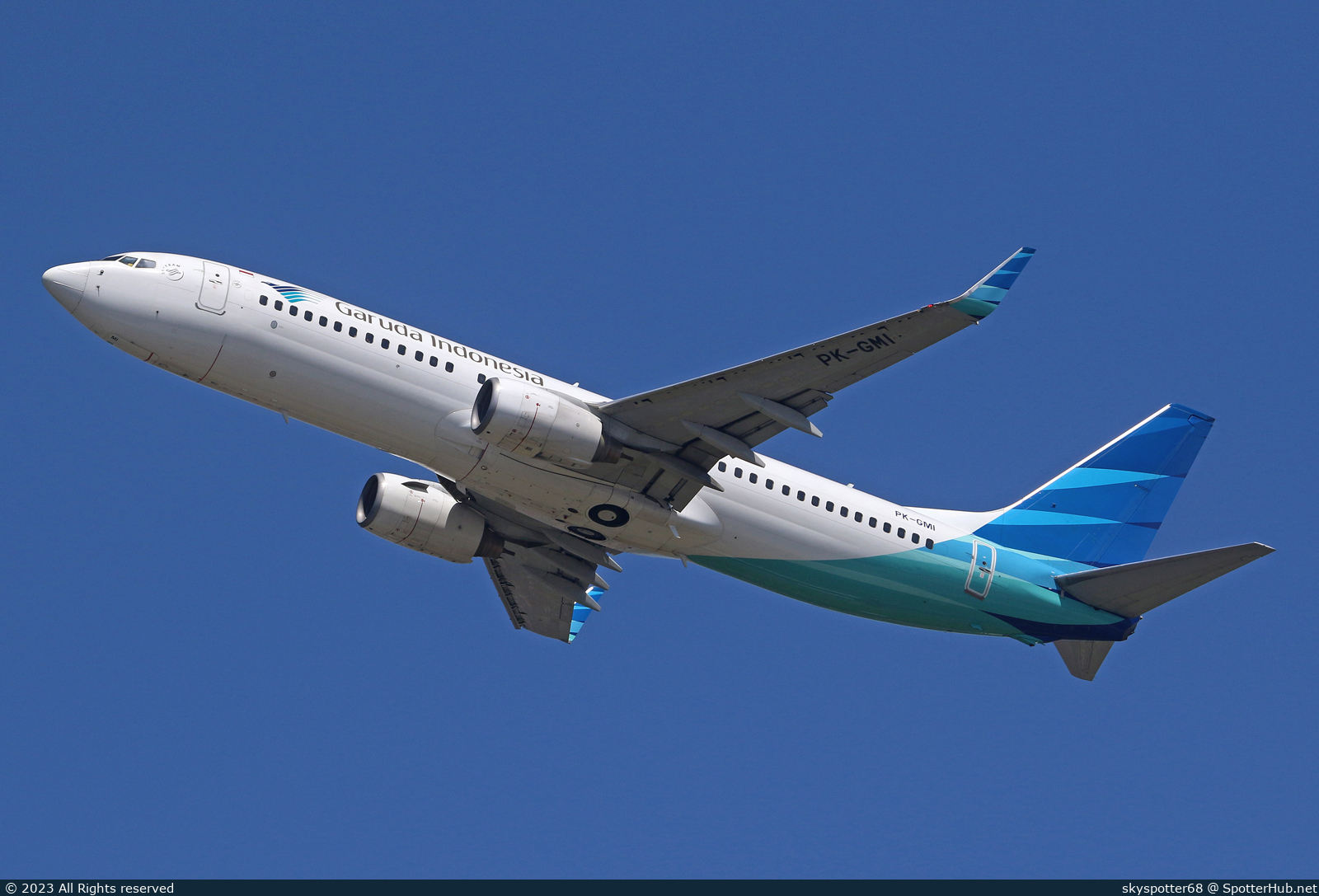 Photo of PK-GMI - Boeing 737-8U3 operated by Garuda Indonesia