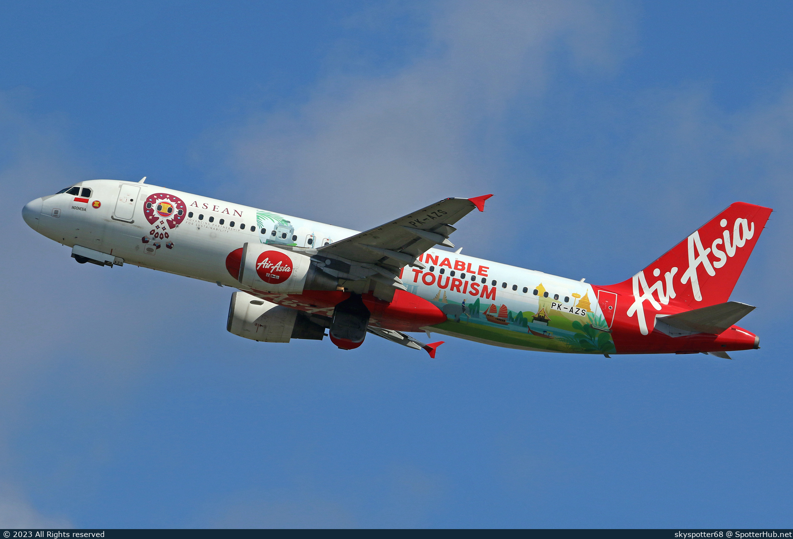 Photo of PK-AZS - Airbus A320-216 operated by Indonesia AirAsia