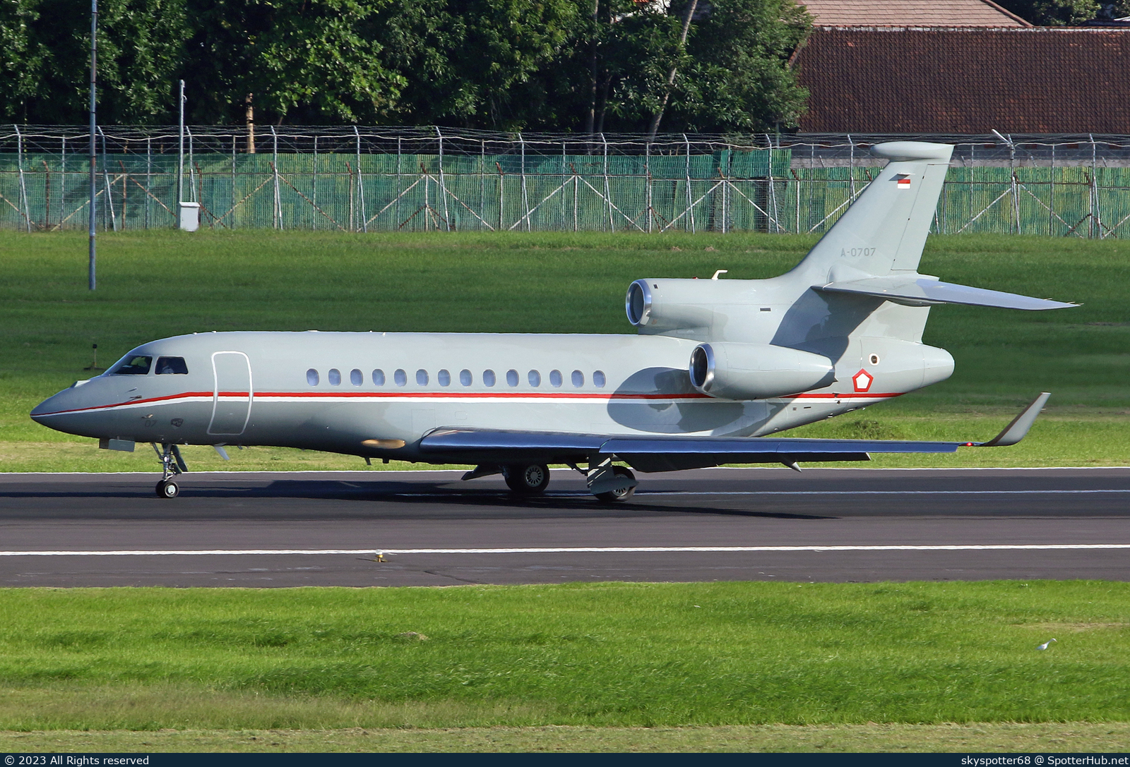 Photo of A-0707 - Dassault Falcon 7X operated by Indonesian Air Force