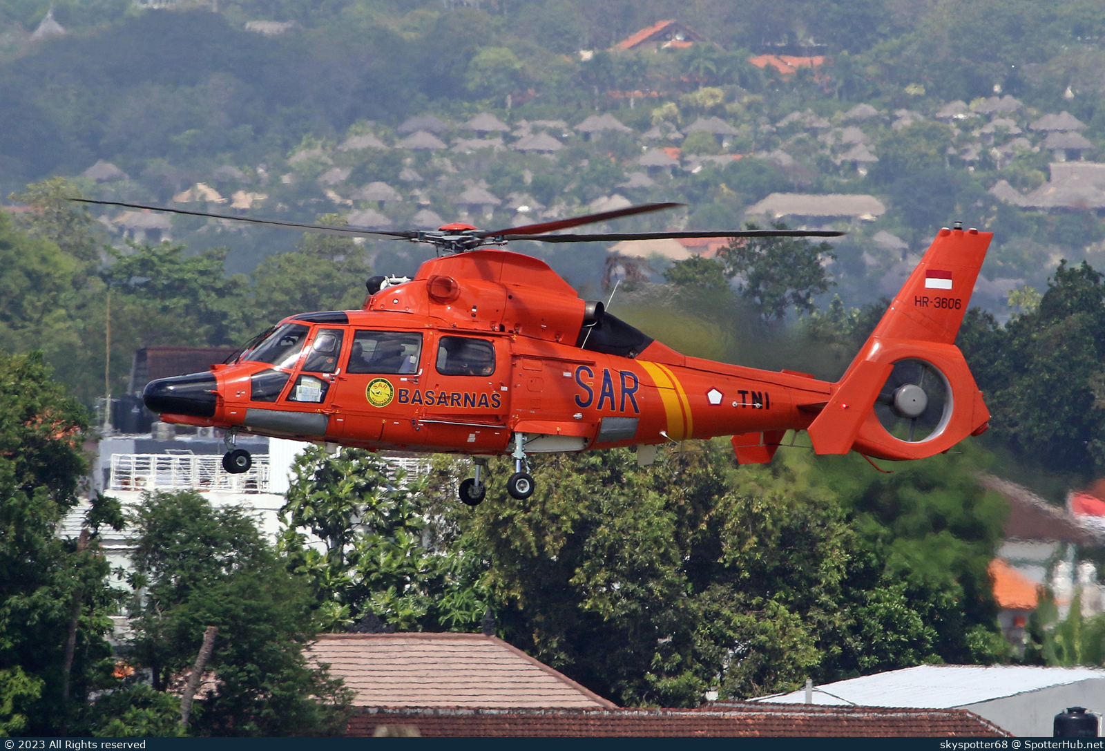 Photo of HR-3606 - Aérospatiale AS365N3 Dauphin 2 operated by Indonesian Ministry of the Interior - Badan Nasional Pencarian dan Pertolongan
