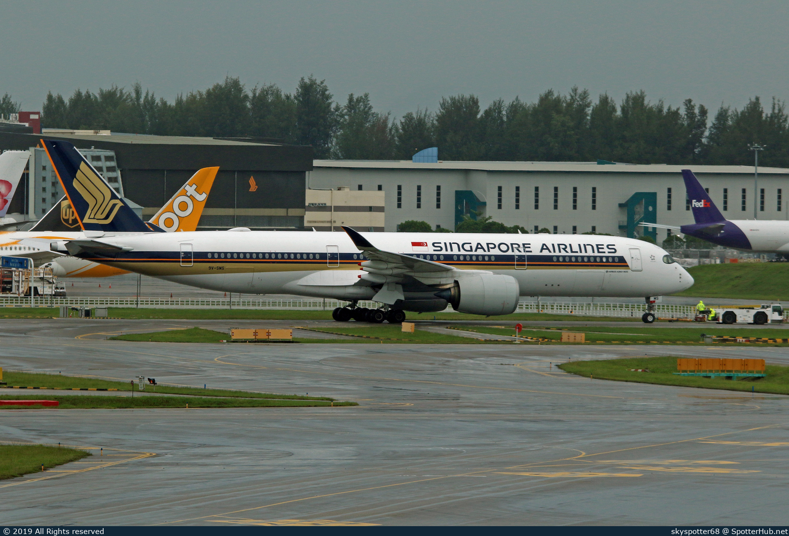 Photo of 9V-SMS - Airbus A350-941 operated by Singapore Airlines