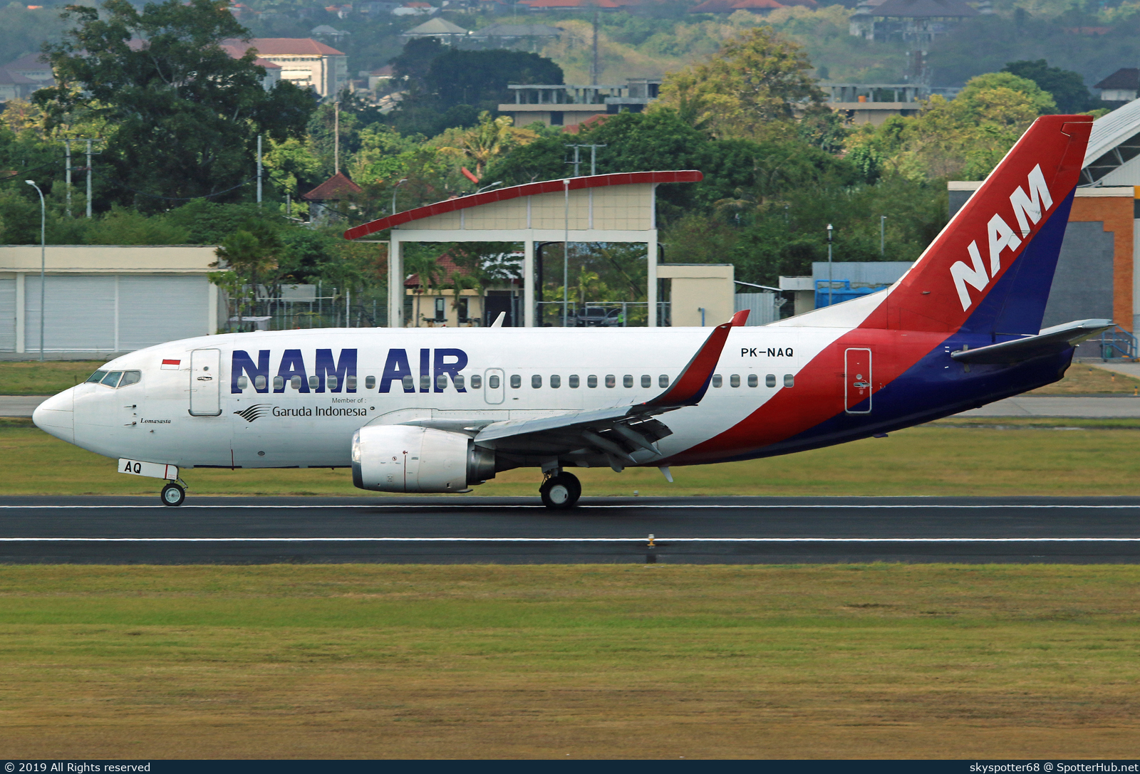 Photo of PK-NAQ - Boeing 737-524 operated by NAM Air