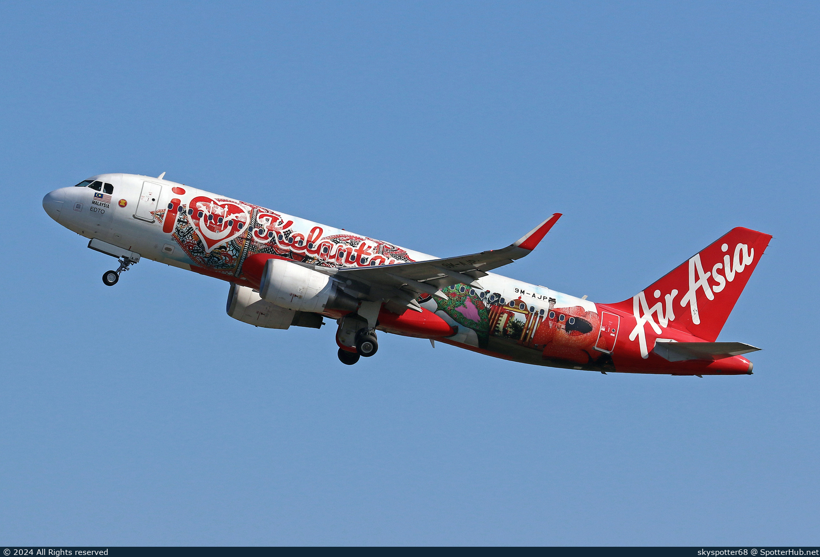 Photo of 9M-AJP - Airbus A320-216 operated by AirAsia