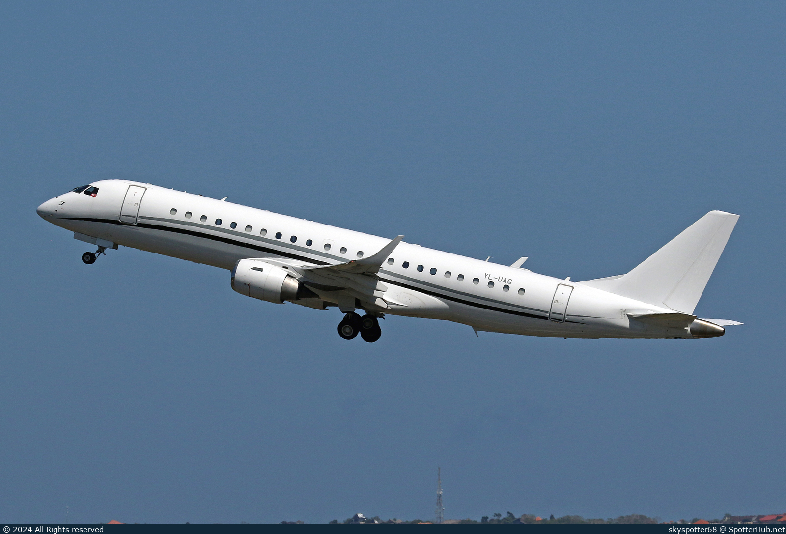 Photo of YL-UAG - Embraer Lineage 1000 operated by Union Aviation