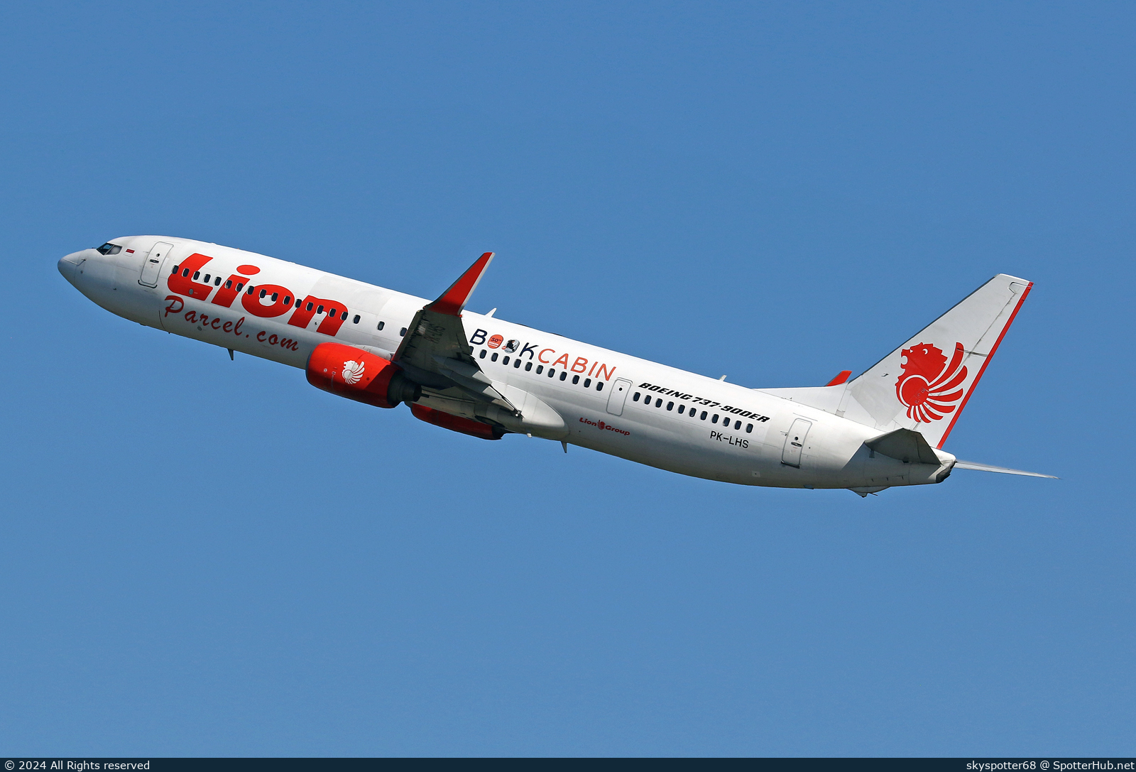 Photo of PK-LHS - Boeing 737-9GP(ER) operated by Lion Air
