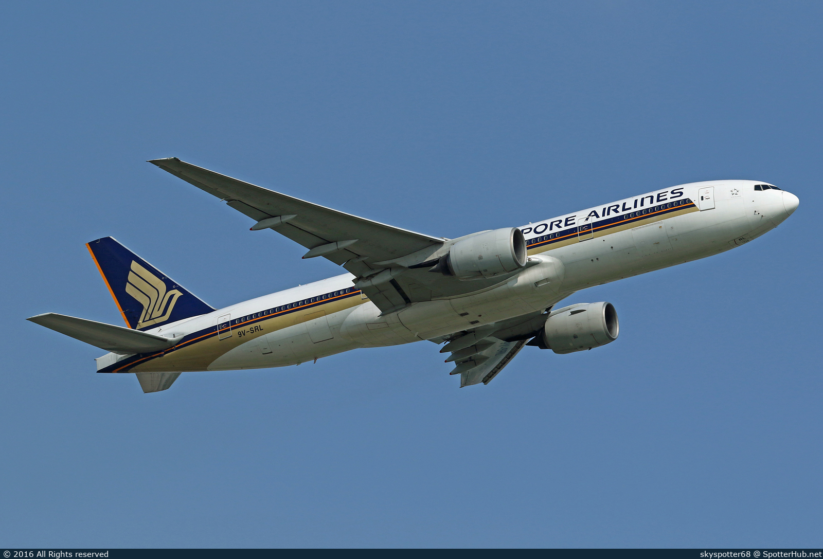 Photo of 9V-SRL - Boeing 777-212(ER) operated by Singapore Airlines