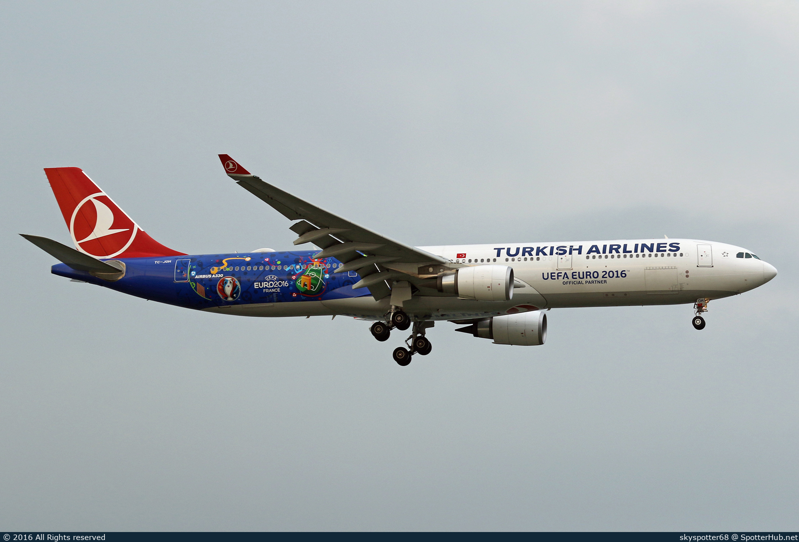 Photo of TC-JOH - Airbus A330-303 operated by Turkish Airlines