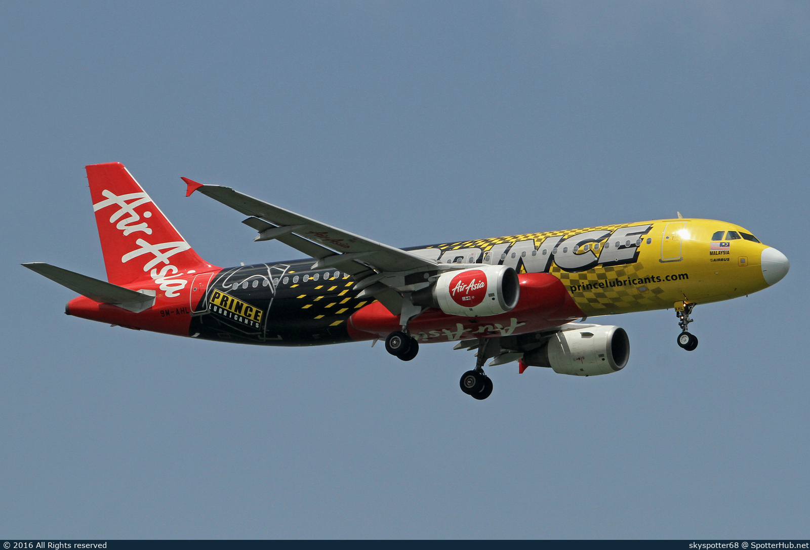 Photo of 9M-AHL - Airbus A320-216 operated by AirAsia