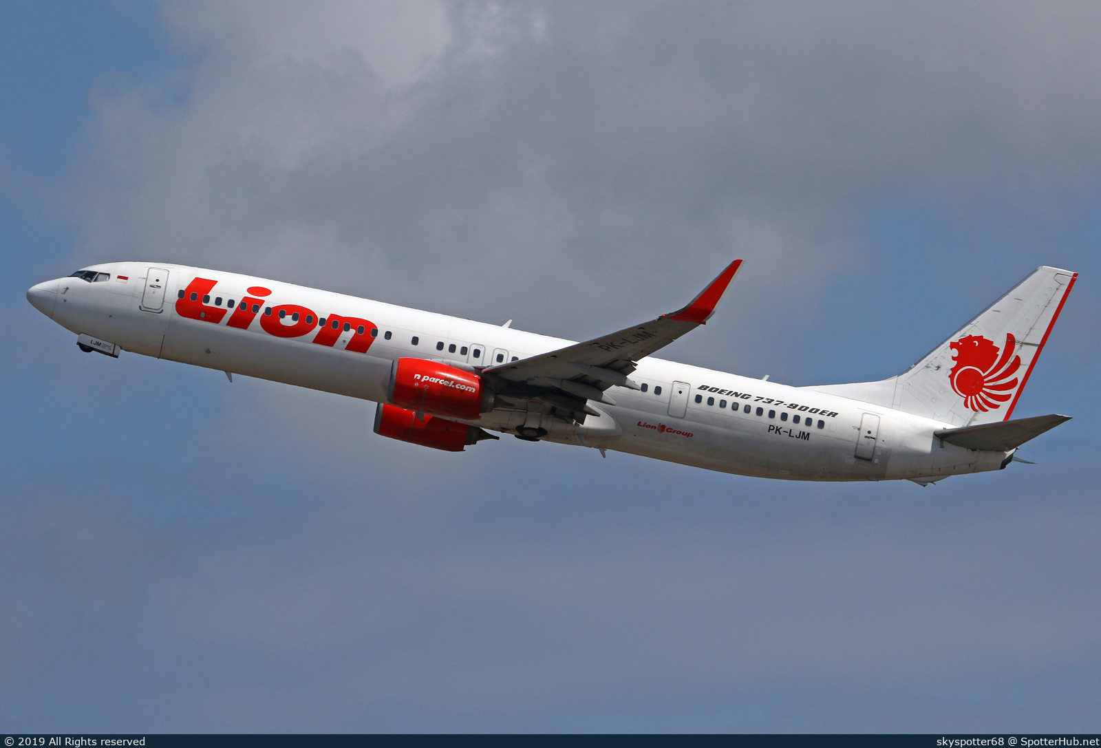 Photo of PK-LJM - Boeing 737-9GP(ER) operated by Lion Air