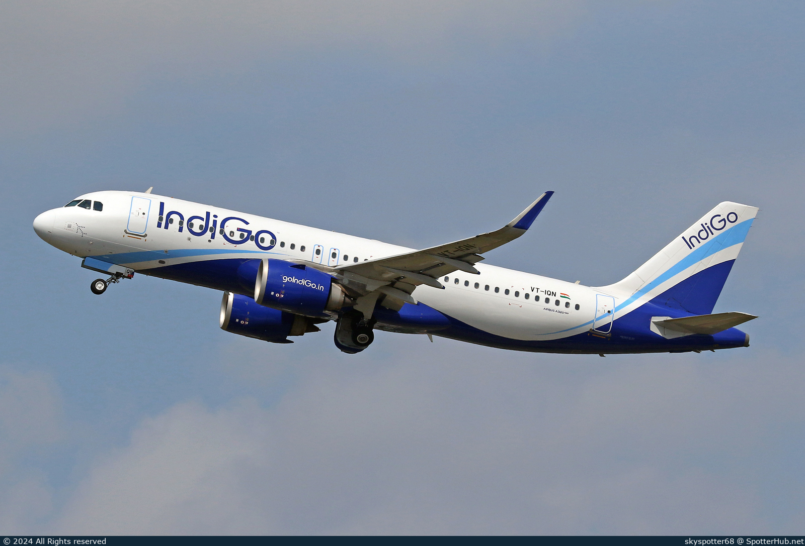 Photo of VT-IQN - Airbus A320-251N operated by IndiGo